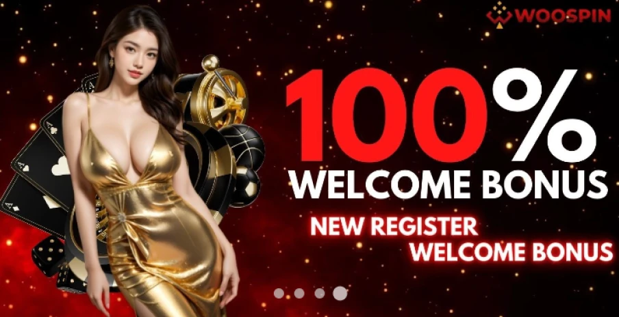 WooSpin Casino: 100% Welcome Bonus